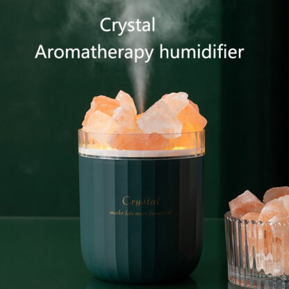 Купить Portable Crystal Aromatherapy Humidifier USB Wireless Aroma Essential Oil Diffuser Air Humidificador with Atmosphere Lamp Home