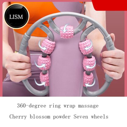 Купить Arm Leg Neck Muscle Massager Massage Tool U Shape Trigger Point Massage Roller 360 Full Body Relaxation Fitness Device