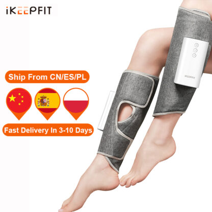 Купить Leg Massager Pair Wireless With Smart Air Compression Controlled Heating Calf Massage Electric Relief Muscle Pain Relax iKEEPFIT