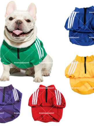 Купить Autumn Pet Dog Cothes for Sma Dogs Cothing French Budog Sport Sweatershirt for Yorkies Jacket Dog Accessories PC1090