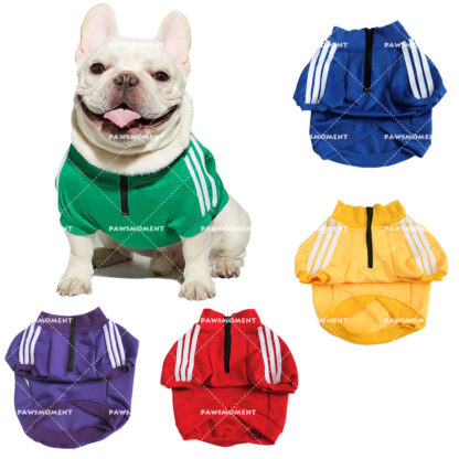 Купить Autumn Pet Dog Cothes for Sma Dogs Cothing French Budog Sport Sweatershirt for Yorkies Jacket Dog Accessories PC1090