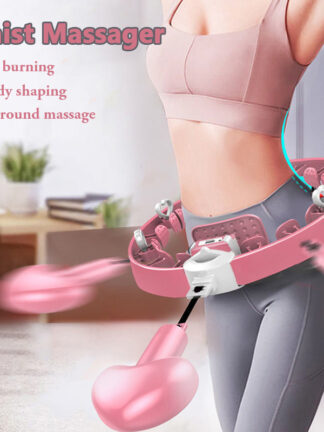 Купить Body Massage Smart Auto-Spinning Hoop Weight Exercise Stress Release Detachable Portable Waist Fitness Sports Health Care Tools