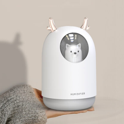 Купить 300ML Pet Ultrasonic USB Air Humidifier Timing Aroma Essential Oil Diffuser Cool Mist Maker Fogger With Light For Room Car