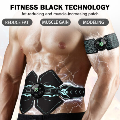 Купить EMS Abdominal Massager Abdominal Fitness Training Equipment Home Fitness Belt Abdominal Muscle Relaxation