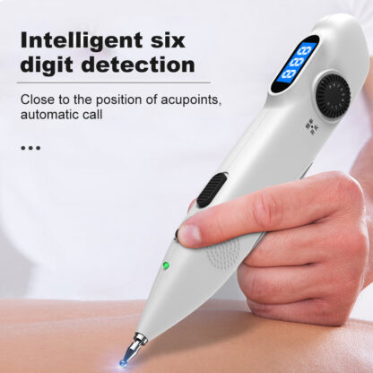 Купить Electric Acupuncture Pen Auto Find Point Massage Body Massager Device Muscle Stimulator Therapy USB Rechargeable Acupoint Pen