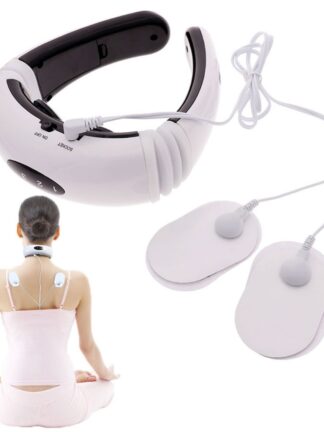 Купить Battery Electric Neck Massager& Pulse Back 6 Mode Power Control Infrared Pain Relief Neck Physiotherapy Instrument