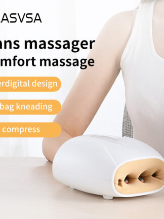 Купить Chargeable Portable Air Compression Hand Massager Heated Finger Massager 6 modes 3 levels of strength Massage Relaxation