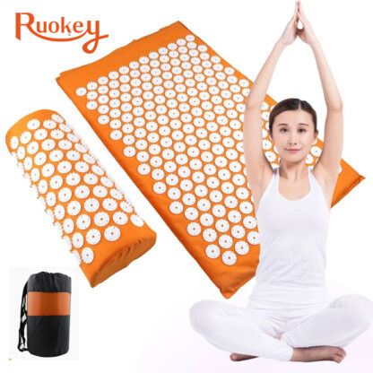 Купить Acupressure mat Massager Cushion Massage Relieve Stress Back Body Pain Spike Massage Mat