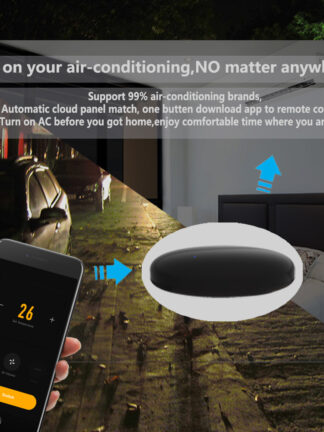 Купить Smart Universal IR Remote WiFi Tuya for Smart Home Control for TV DVD AUD AC Air Conditioner Works with Alexa Google Home