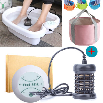 Купить Foot Massage Ionic Detox Foot Bath Aqua Cell Spa Machine Ion Cleanse Ionic Foot Bath Massage Detox Detox Arrays Aqua Spa