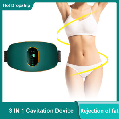 Купить 3 in 1 EMS Ultrasound Cavitation Device Electric Body Slimming Massager Fat Burner Infrared Therapy Ultrasonic Cavitation FG023