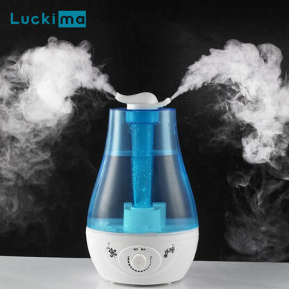 Купить 3000ML Ultrasonic Air Humidifier Double Sprayers for Home Office Baby Room Big Mist Volume Fog Mist Maker Essential Oil Diffuser