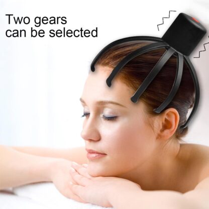 Купить Electric Octopus Claw Scalp Massager Stress Relief Therapeutic Head Scratcher