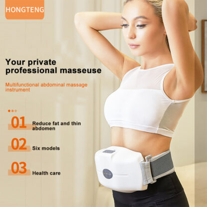 Купить USB Abdominal Massager Muscle Movement Electric Stimulator Good Health Slimming Belt Belly Training Acupuncture Vibrator