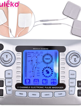 Купить Electrical Nerve Relax Muscle Stimulator Acupuncture Fat Burner Pain Relief Electronic Pulse Massager Tens EMS Slimming Machine