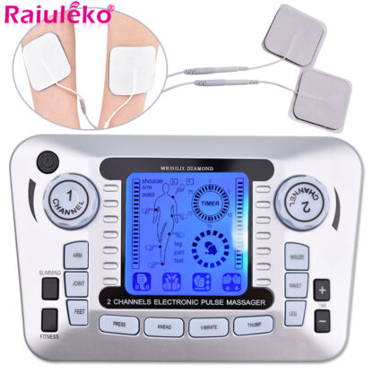 Купить Electrical Nerve Relax Muscle Stimulator Acupuncture Fat Burner Pain Relief Electronic Pulse Massager Tens EMS Slimming Machine