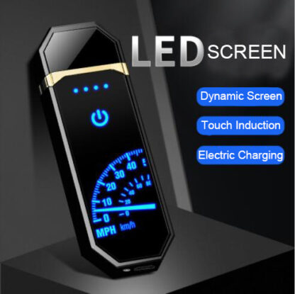 Купить Honest usb ighter eectric meta doube side upgrade tungsten wire ignition touch induction ED roing fash screen mens gift