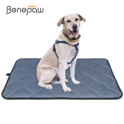 Купить Benepaw A season Bite Resistant Dog Mat Antisip Waterproof Pet Bed For Sma Medium arge Dogs Washabe Crate Pad