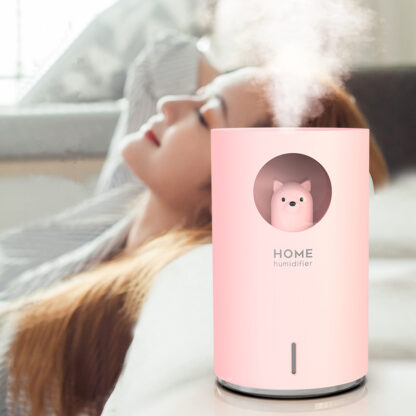 Купить Home Humidifier 700ML Large Capacity USB Air Humidificador Aroma Essential Oil Diffuser With Color LED Lamp Air Purifier Fogger