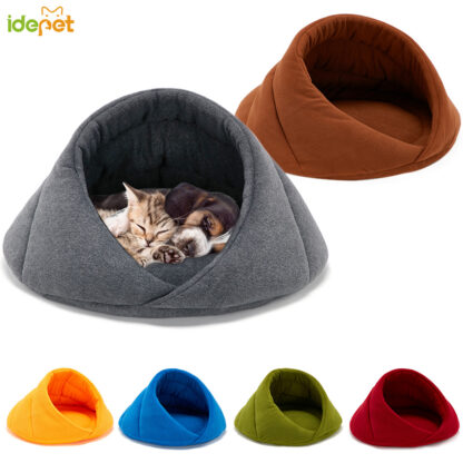 Купить Warm Dog Bed Pet Dog House Soft Suitabe Feece Cat Dog Bed House for Cushion Cat Seeping Bag Nest High Quaity 10c15
