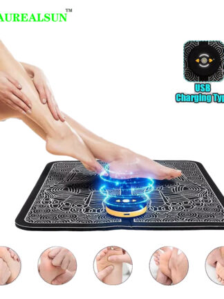 Купить Electric Foot massager mat massageador electroestimulador muscular Health Care relaxation terapia fisica saude massage EMS tens