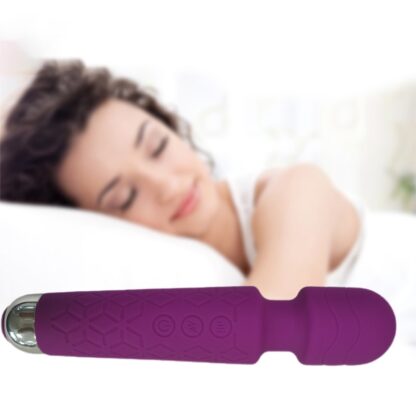 Купить Wand Massager with 20 Vibration Modes & 8 Vibration Intensities Portable Handheld Rechargeable Massagers Cordless