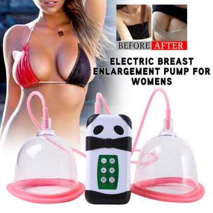 Купить Electric Breast Enlargement Pump Butt Lifter For Womens Vacuum Cupping Body Suction Pump Breast Enhace Massage