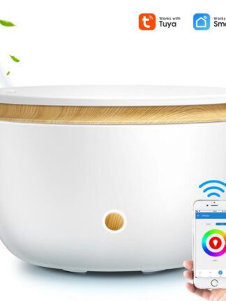 Купить GXDiffuser Smart Wifi Wireless Oil Diffuser Air Humidifier App Voice Control Aromatherapy Diffuser with Amazon Alexa Google Home