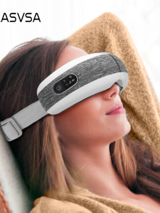 Купить KLASVSA Smart Eye Massager Air Compression Heated Massage For Tired Eyes Dark Circles Remove Massage Relaxation