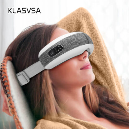 Купить KLASVSA Smart Eye Massager Air Compression Heated Massage For Tired Eyes Dark Circles Remove Massage Relaxation