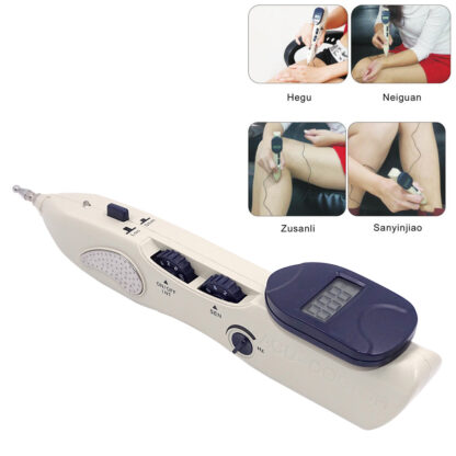 Купить Handheld Acupoint Massage Pen TENS Point Detector With Digital Display Electro Acupuncture Point Muscle Stimulator Device