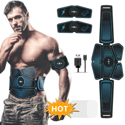 Купить Muscle Stimulator ABS Hip Trainer EMS Abdominal Belt Electrostimulator Muscular Exercise Home Gym Equipment Electrostimulation