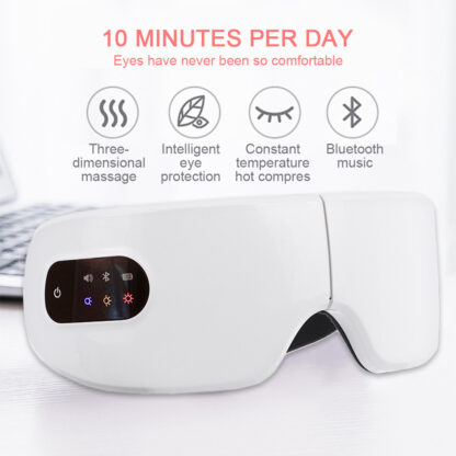 Купить Smart 4D Eye Heating Massager Anti Wrinkles Massage Hot Care Bluetooth Music Foldable Eye Protection For Tired Eyes Instruments