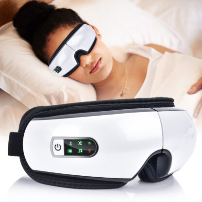 Купить Dropshipping Vibration Eye Massager Wrinkle Fatigue Relieve Hot Compressing Air Pressure Therapy Massage Eye Care Device