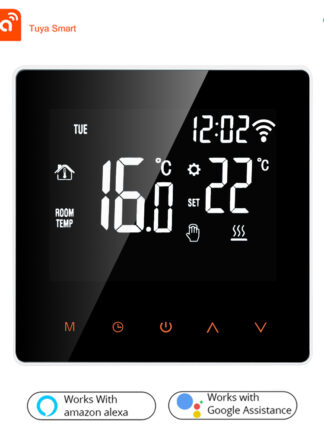 Купить Tuya WiFi Smart Thermostat Electric Floor Heating Water/Gas Boiler Temperature Remote Controller for Google Home Alexa