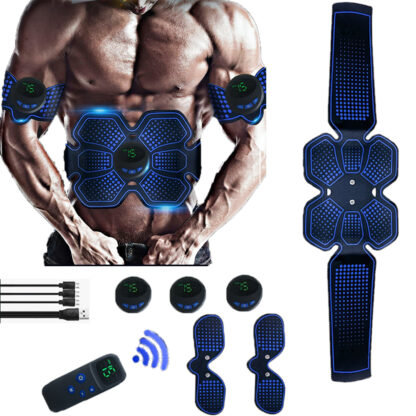 Купить EMS Abdominal Muscle Stimulator Trainer Entertainment Vibration Belt Fitness Training Gear Home Gym Electrostimulator Massage