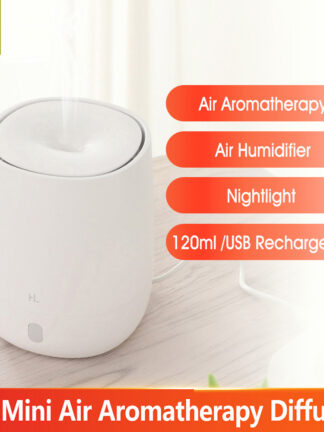 Купить HL Mini Air Humidifier Aroma Essential Oil Diffuser Aromatherapy USB Aroma Humidificador Mist Maker for Car Home