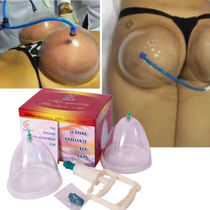 Купить Fatten the Buttocks Back Cupping Breast Massager Chest Massage Hips Trainer Butt Bil Lift Sharpening Hijama Suction Cup Therapy