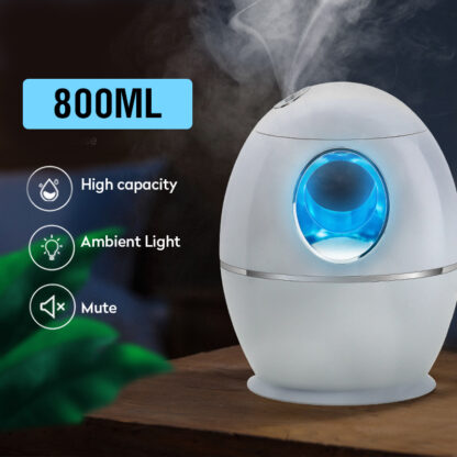 Купить 800Ml Air Humidifier USB Ultrasonic Aroma Essential Oil Diffuser Fogger Mist Maker With LED Night Light For Home Office Car