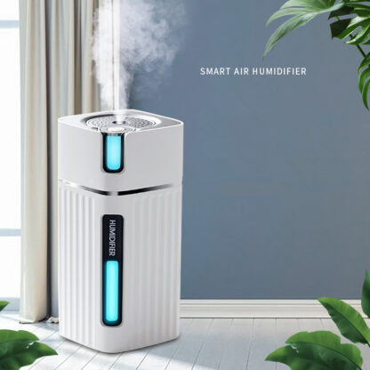 Купить Smart Air Humidifier Ultrasonic Cool Mist Aroma Diffuser with Color LED Light for Office Car umidificador Mist Maker Fogger