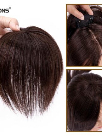Купить Accessories Top Hairpieces Increase The Amount Of Hair On The Top Of The Head To Cover White Hair Hairpiece Can Be Dyed