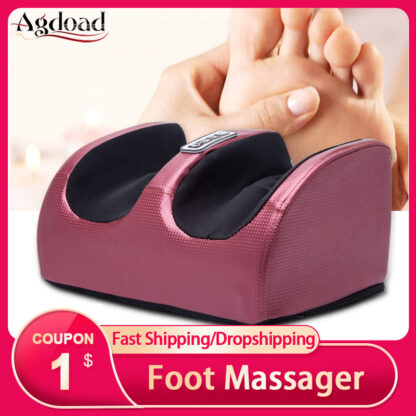 Купить Foot Massage Machine Electric Shiatsu Foot Massager Heating Therapy Foot Massage Roller for Relief Leg Fatigue Women Men Gift