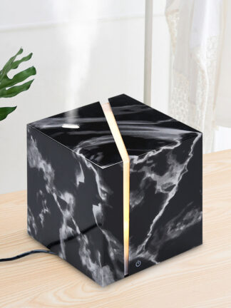 Купить Marble Grain Ultrasonic Air Humidifier Essential Oil Aromatherapy Diffuser 200ml for Office Home Bedroom Living Room Study Yoga
