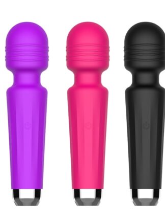 Купить Portable Waterproof 10Speed Powerful Vibrator Women Men Back Shoulder Massager USB Rechargeable Powerful