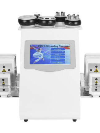 Купить 2021 Hot Product 6 in 1 Vacuum Laser Radio Frequency RF 40K Cavi Lipo Slimming Ultrasonic Liposuction Cavitation Machine For Spa