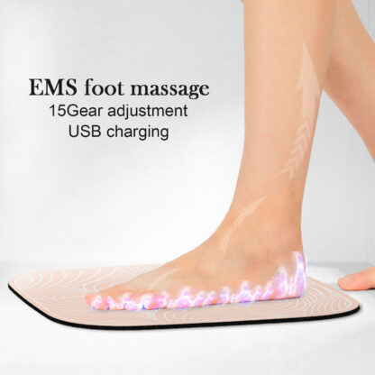 Купить EMS Foot Massage Electric Intelligent Foot Massage Cushion Pulse Acupuncture Improve Blood Circulation Massage Mat Pedicure Pad