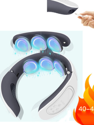 Купить Massager For Neck Massager Cervical Masssager Electric Heated Neck Pain Relieve Blutooth APP Control Machine Relax Massager