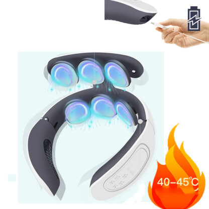 Купить Massager For Neck Massager Cervical Masssager Electric Heated Neck Pain Relieve Blutooth APP Control Machine Relax Massager