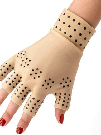 Купить Arthritis Therapy Gloves Relief Arthritis Pressure Pain Heal Joints Magnetic Therapy Gloves port Hand Massager Glove