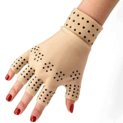 Купить Arthritis Therapy Gloves Relief Arthritis Pressure Pain Heal Joints Magnetic Therapy Gloves port Hand Massager Glove